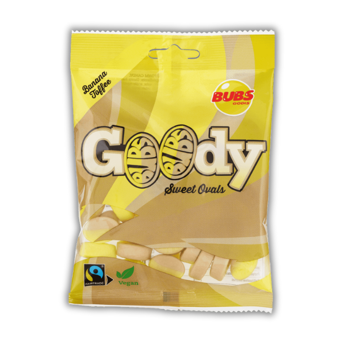 Goody Sweet Ovals Banana Toffee 90g (3.17oz)